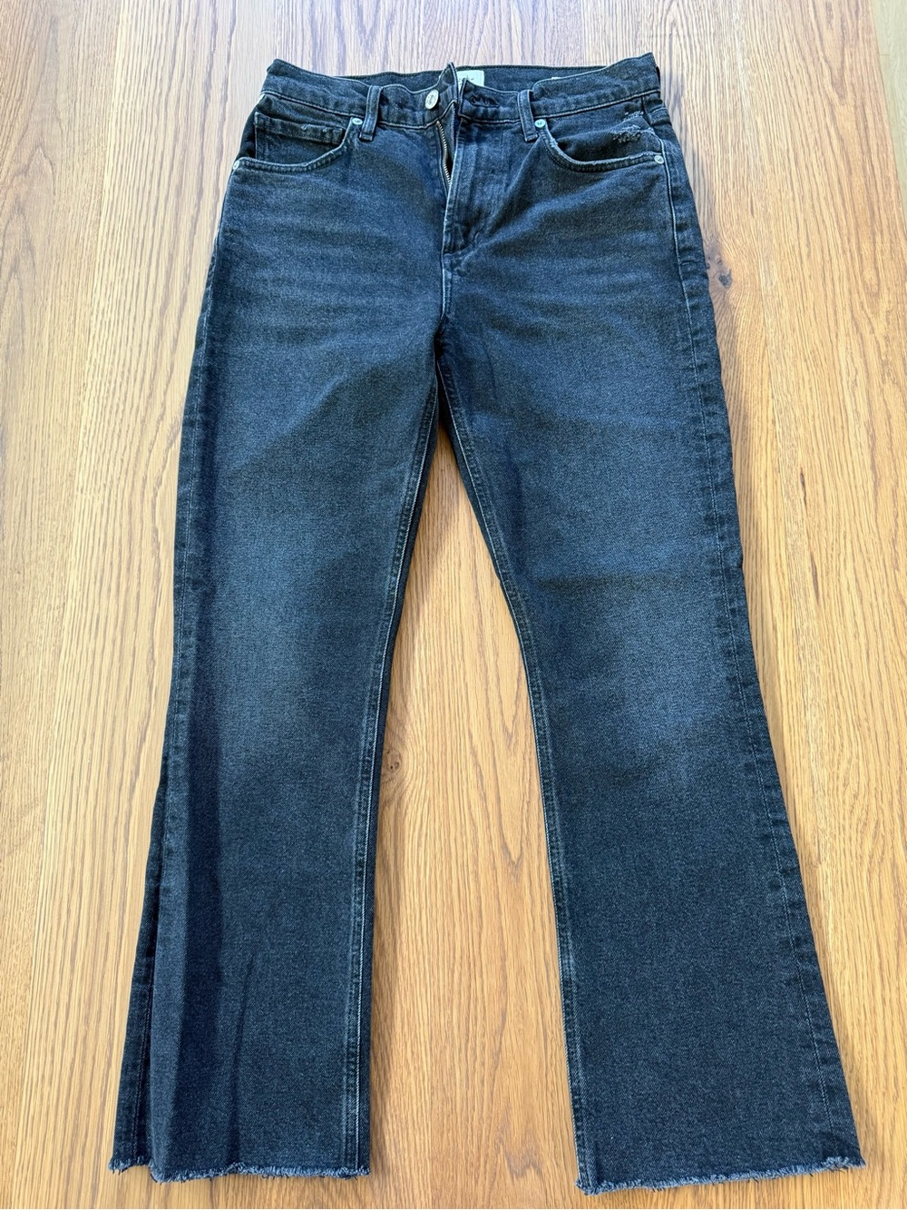 Citizens Of Humanity Black Boot-Cut Jeans
